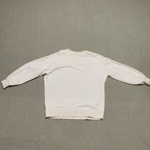 Lululemon Perfectly Oversized Crewneck Sweatshirt White Size  6